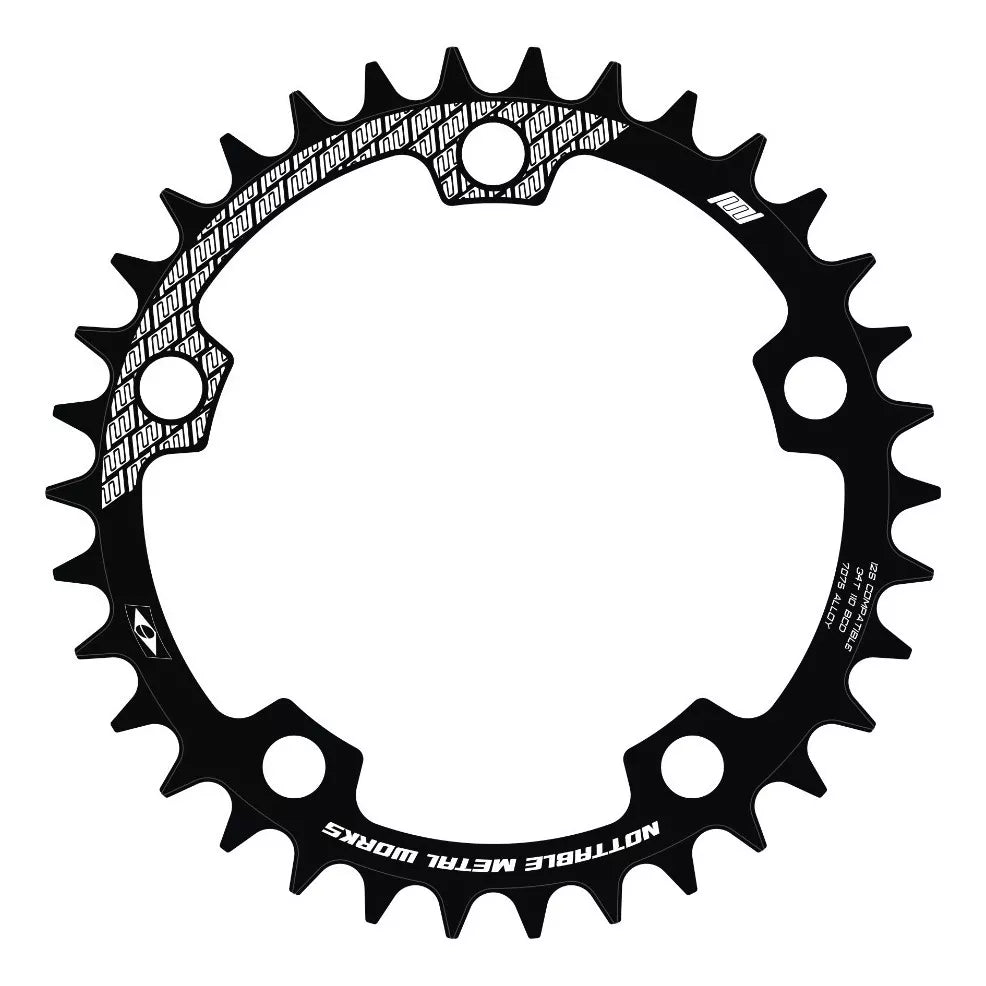 Coroa Nottable Narrow Wide BCD 110 5 Furos Gravel Cyclocross