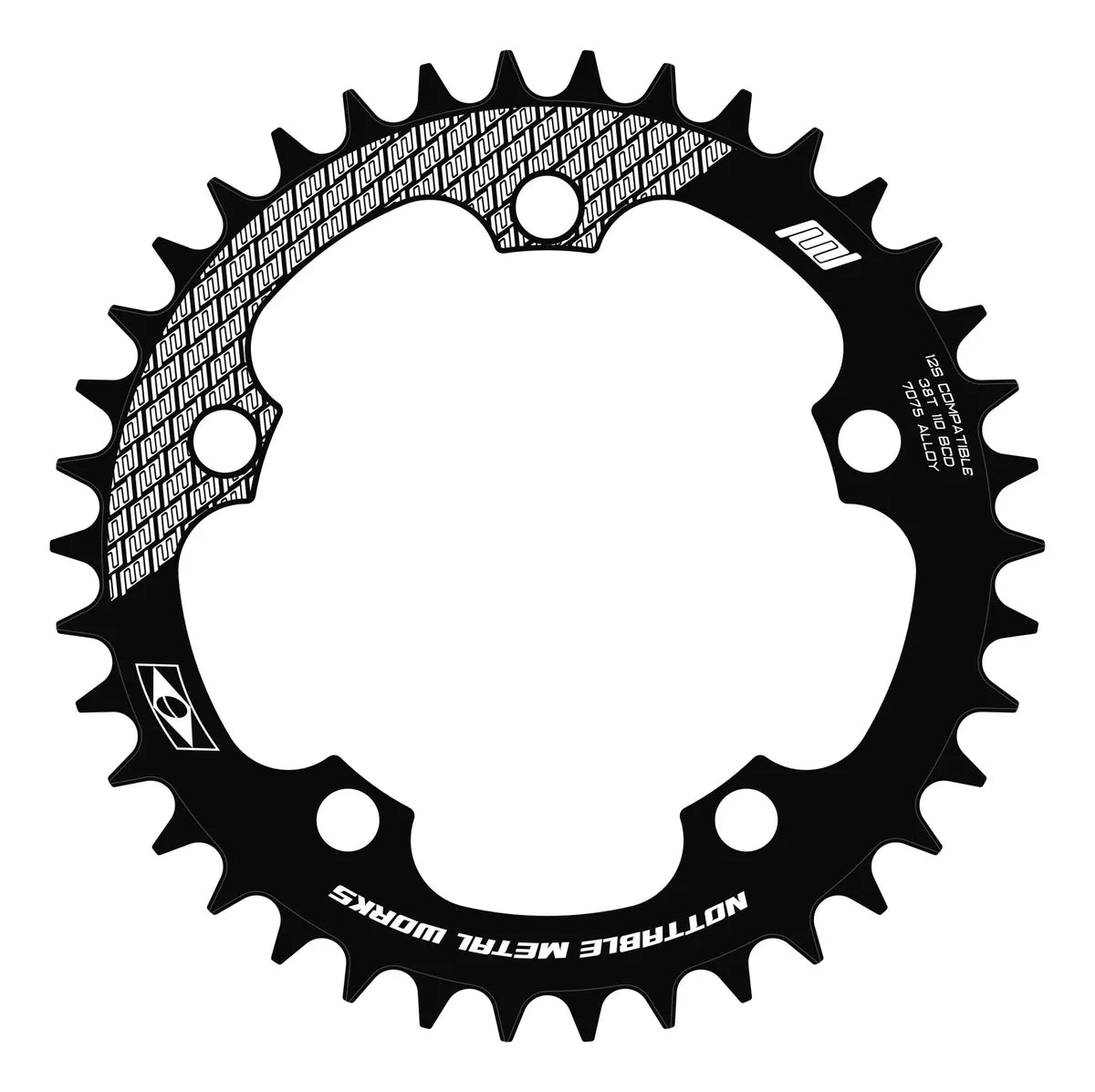 Coroa Nottable Narrow Wide BCD 110 5 Furos Gravel Cyclocross