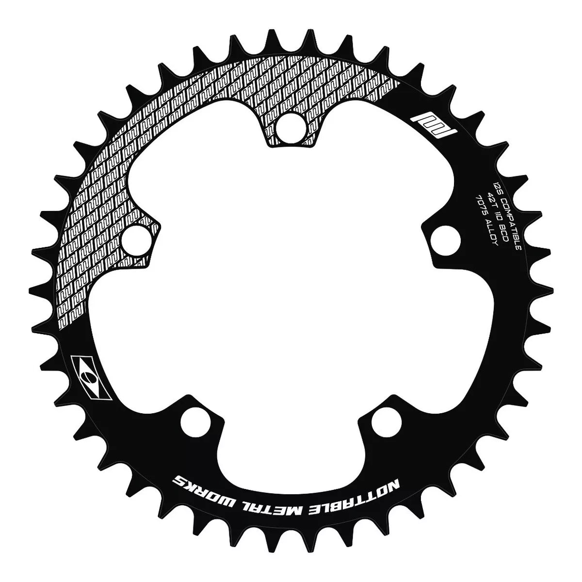 Coroa Nottable Narrow Wide BCD 110 5 Furos Gravel Cyclocross