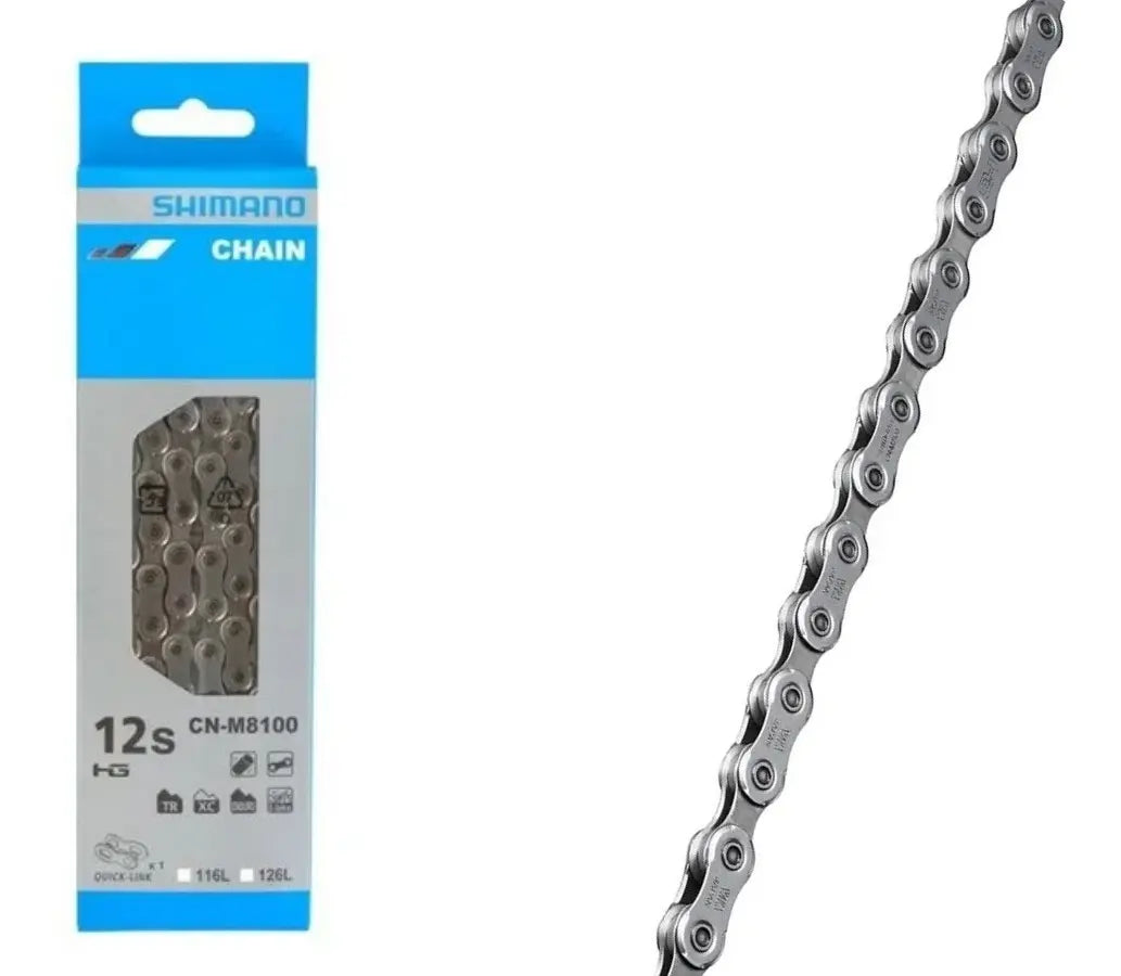 Corrente Shimano Cn-m8100 126 Links - 12 Velocidades