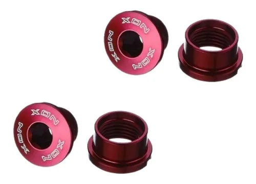 Parafuso Para Coroa Xon M8x6 - Vermelho