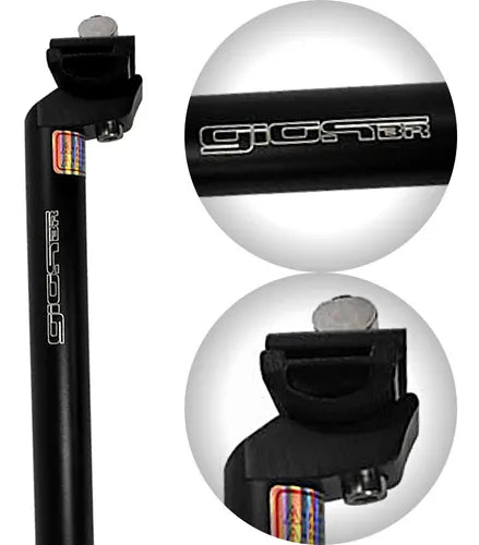 Canote Selim Giosbr Alum. 30.4mm 400mm Preto