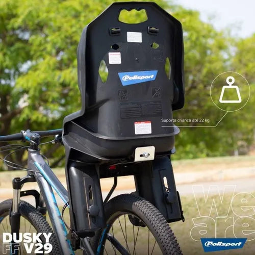 Cadeirinha Para Bicicleta Polisport Tras Dusky Ffv29 Pto Cz