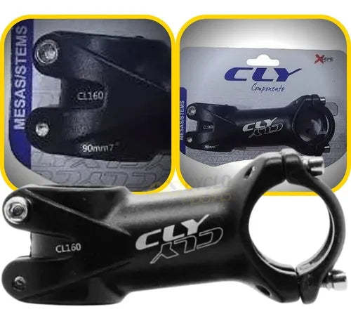 Mesa Cly Aheadset 31.8x90mm 7° Alumínio Preto