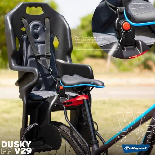 Cadeirinha Para Bicicleta Polisport Tras Dusky Ffv29 Pto Cz