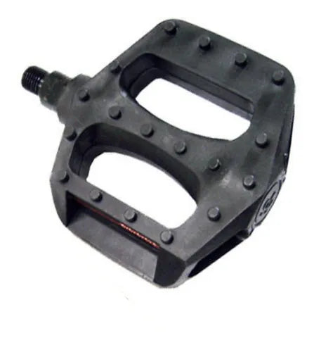 Par De Pedal Plataforma Feimin Fp-807b 1/2 Esferado - Preto