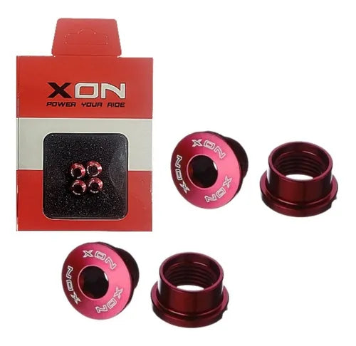 Parafuso Para Coroa Xon M8x6 - Vermelho