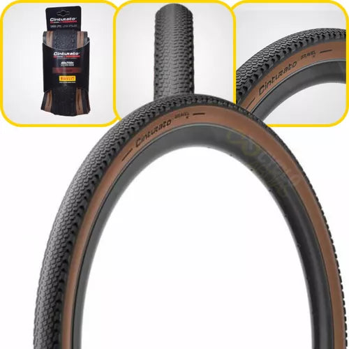 Pneu Pirelli Cinturato 700x40c Tubeless 120tpi Gravel