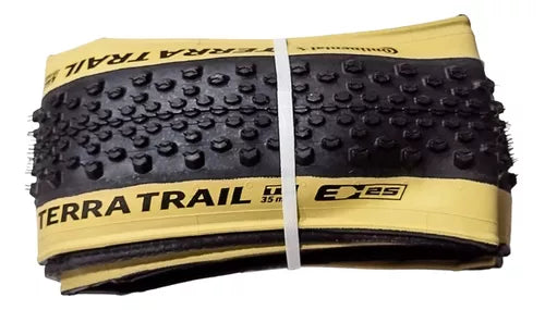 Pneu Continental Terra Trails Performance 700x35 Preto Bege