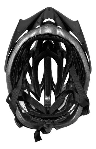 Capacete Ciclismo Arbok Raptor Vg1 Speed Mtb Preto C/ Branco