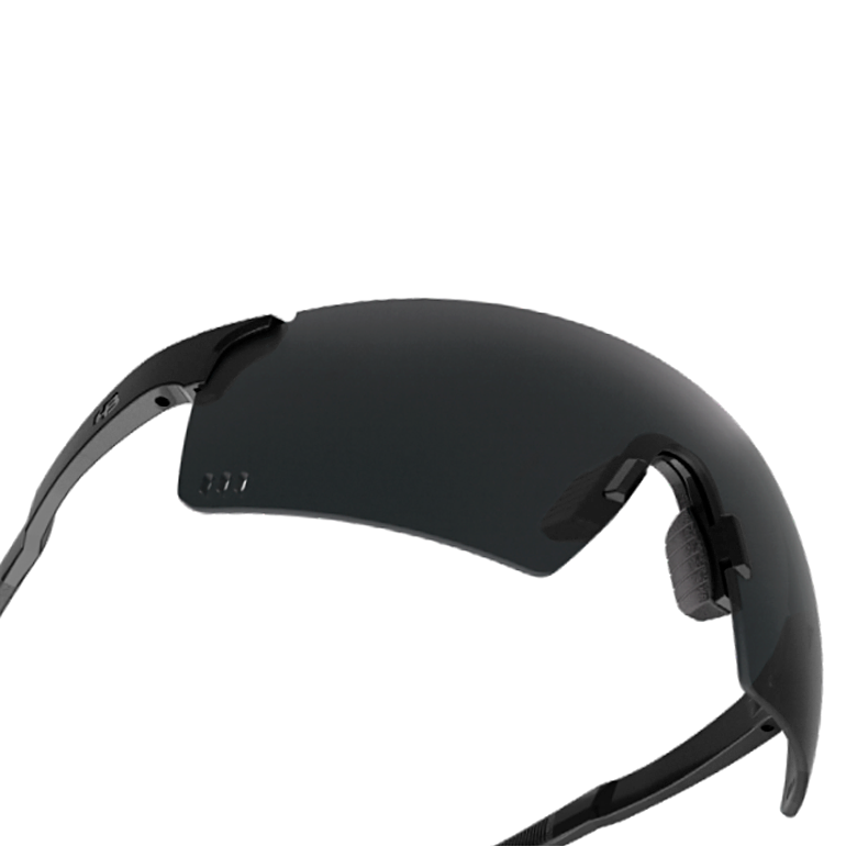 Óculos HB Quad R 2.0 Preto Fosco/Cinza (Matte Black/Grey)