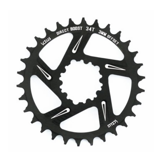Coroa Ictus Direct Offset 3mm 34D (Compatível com SRAM)