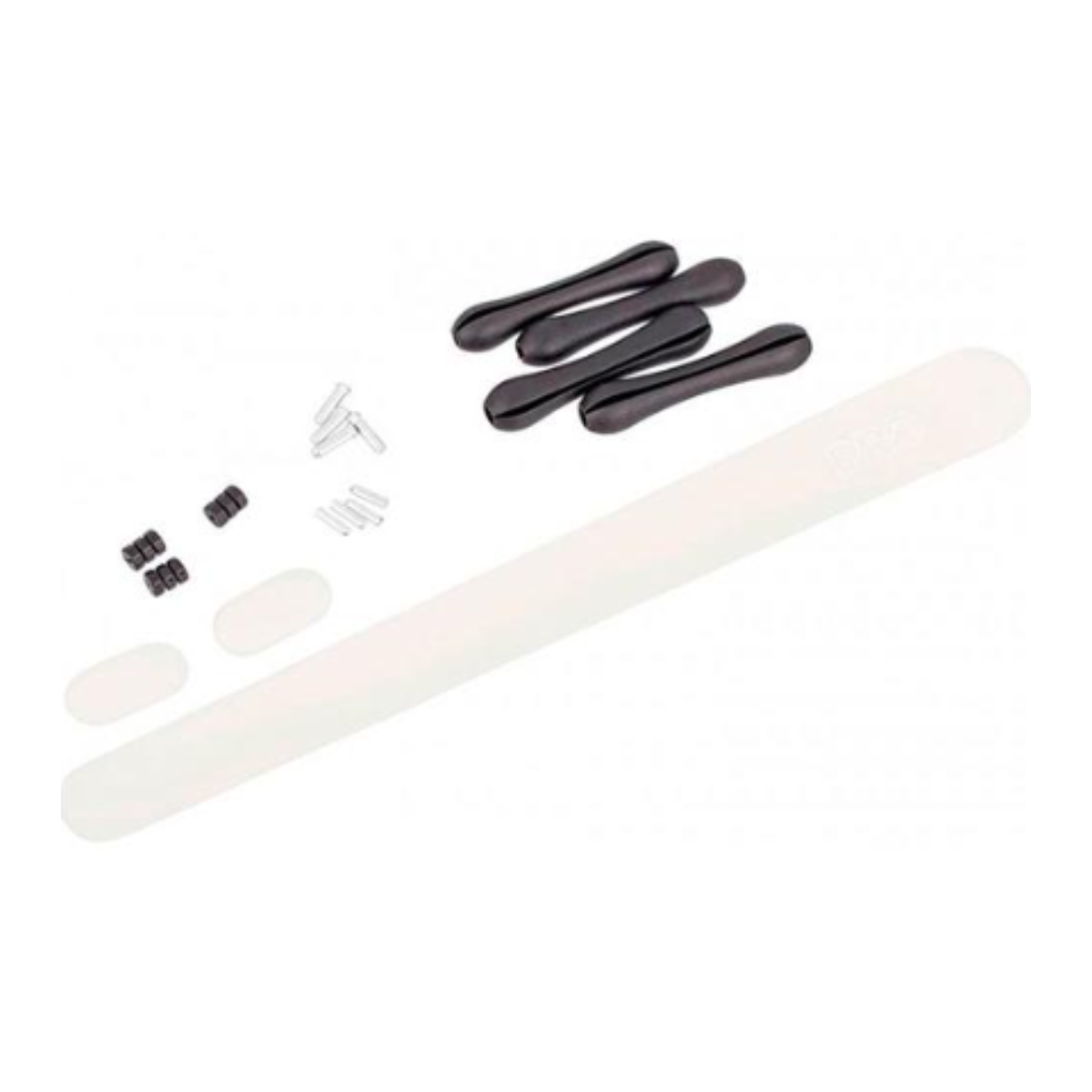 Jogo Shimano Pro de protetores para quadro - Transparente