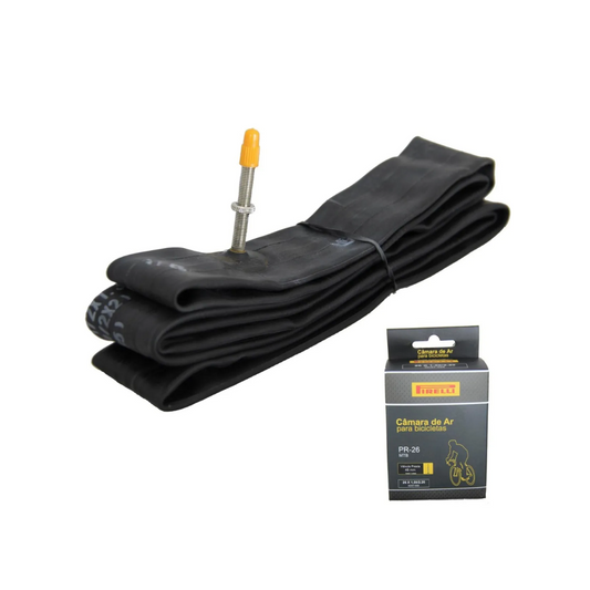 Câmara Pirelli Aro 26x1.50/2.20 - Válvula Presta 48mm