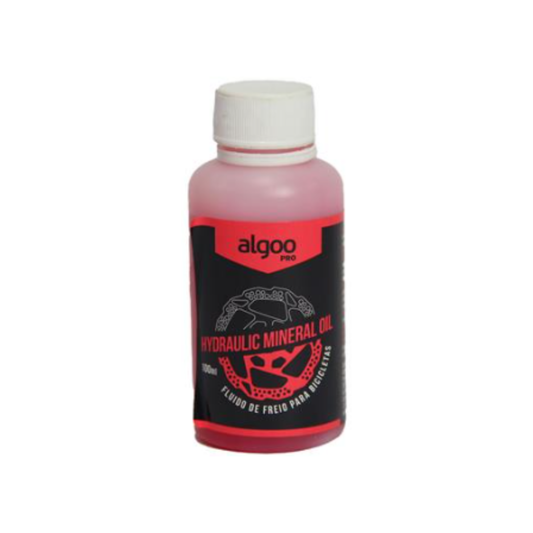 Óleo mineral Algoo para freio a disco hidráulico - 100ml