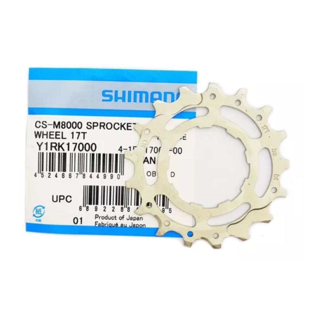 Pinhão Shimano CS-M8000 - 17 dentes