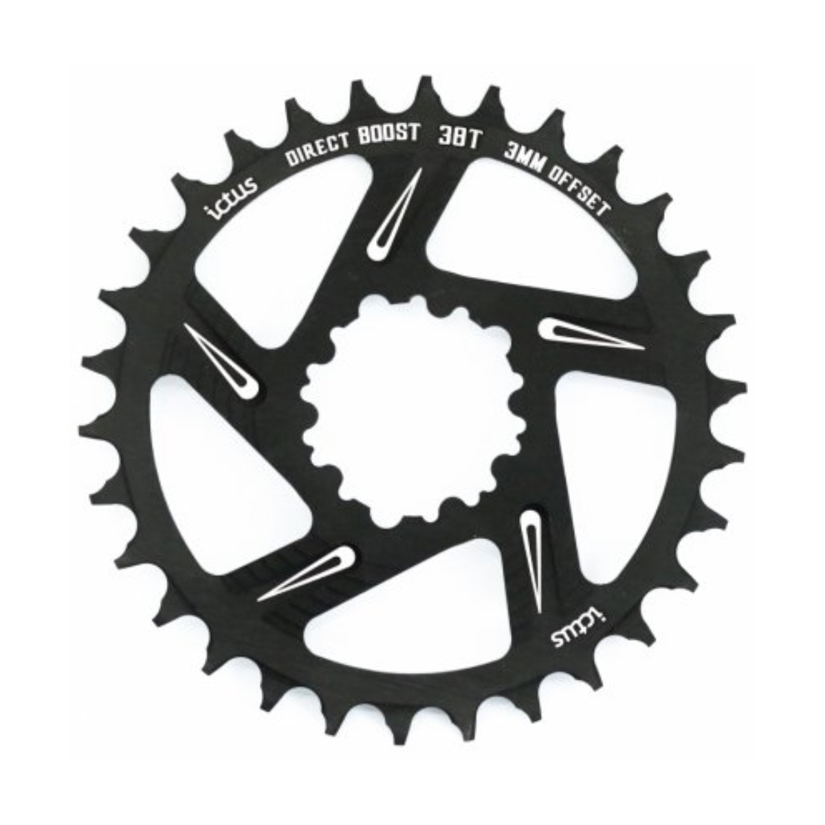 Coroa Ictus Direct Offset 3mm 38 dentes (compatível com Sram)