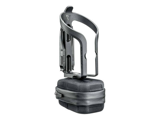 Suporte De Caramanhola Topeak Ninja Com Bag Pouch + Mountain | Preto