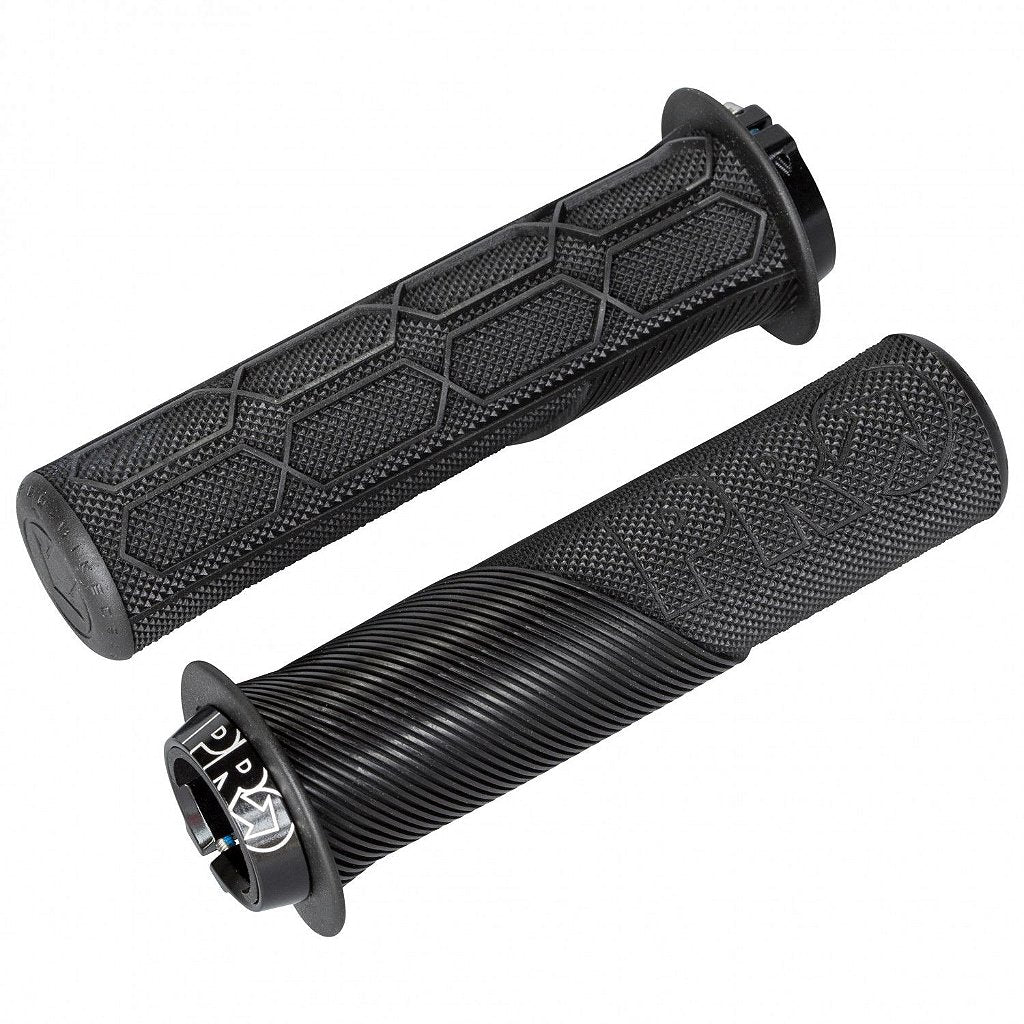 Manopla Pro Bike Gear Lock On Trail Grip 32X132,5 Mm | Preta