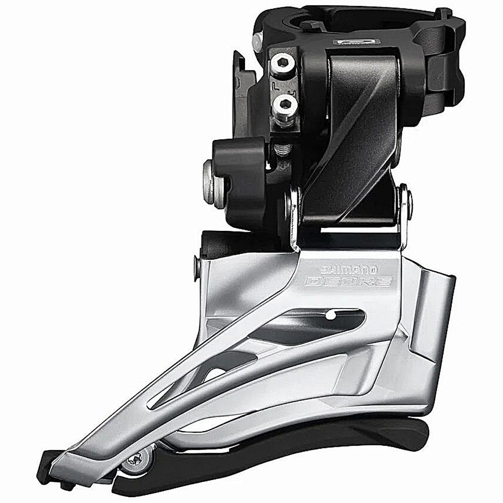 Câmbio Dianteiro Shimano Deore Fd-M6025-H Para 10 Velocidades D Swin/Down Dualpul