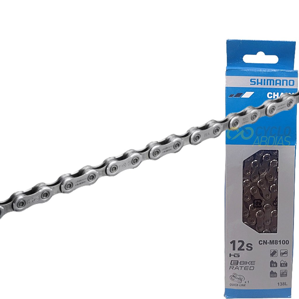Corrente Shimano Deore Xt Cn-M8100 138 Links Para 12 Velocidades