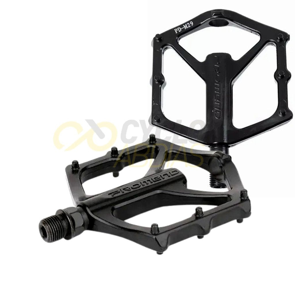 Par De Pedal Promend Pd M29 Plataforma Preto Cyclo Abdias