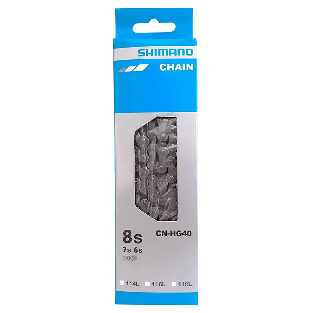 Corrente Shimano Cn-Hg40 116 Links Para 6, 7 E 8 Velocidades