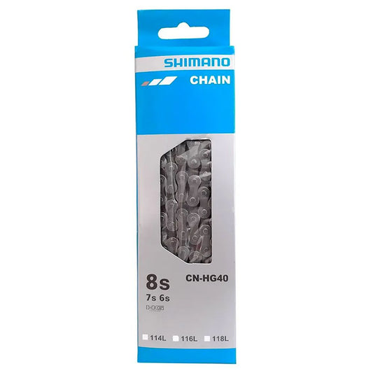 Corrente Shimano Cn-Hg40 116 Links Para 6, 7 E 8 Velocidades