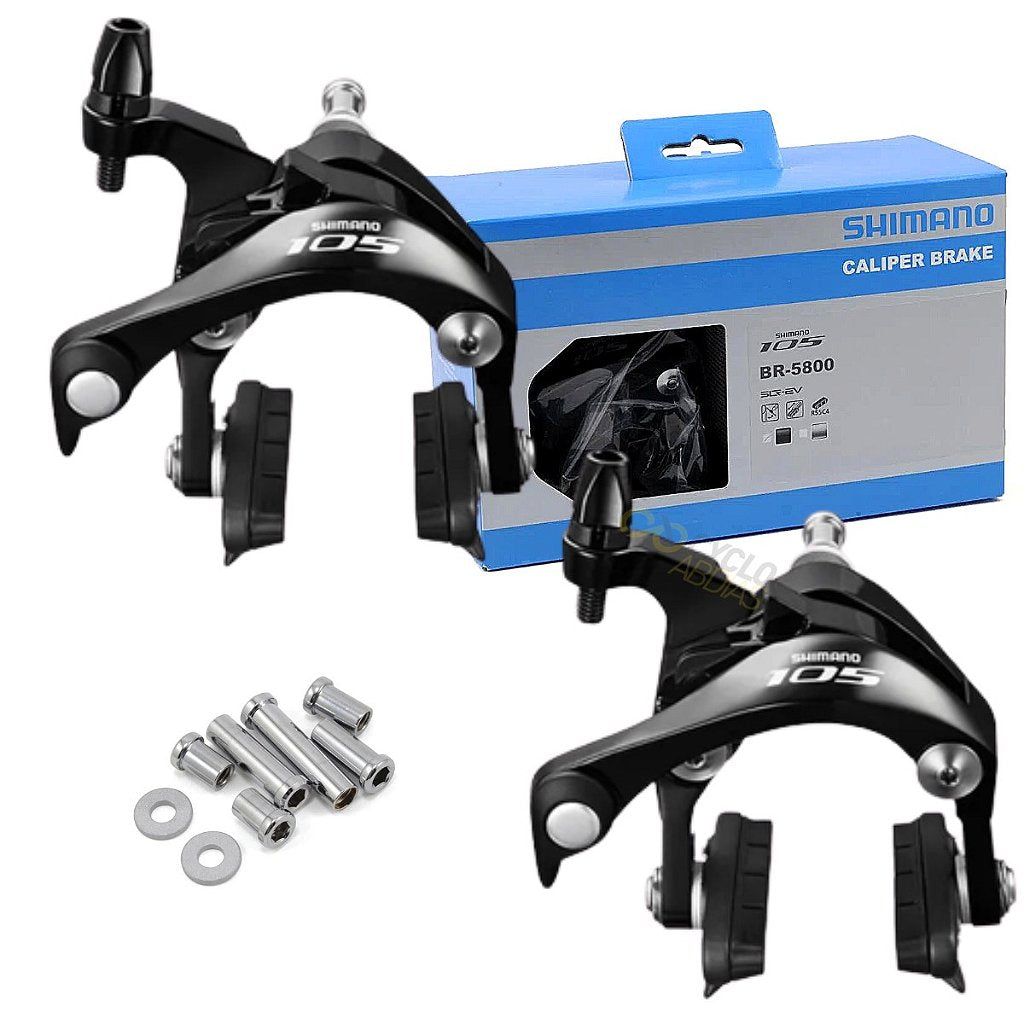 Par De Freio Ferradura Shimano 105 Br-5800 | Preto