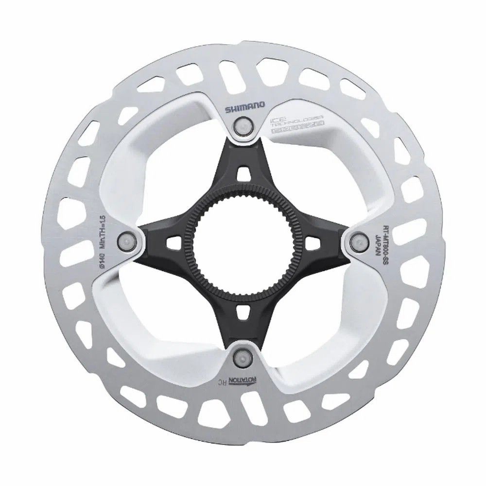 Disco rotor Shimano RT-MT800 de 140mm - Center Lock