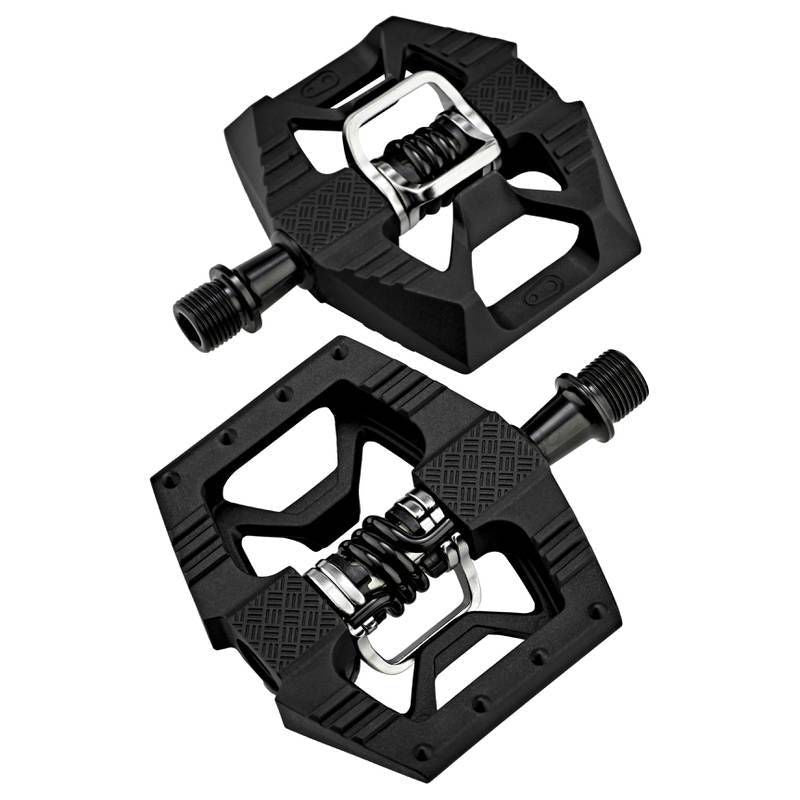 Par De Pedal Crankbrothers Double Shot 1 Híbrido Clipless Mtb - Com Tacos | Preto
