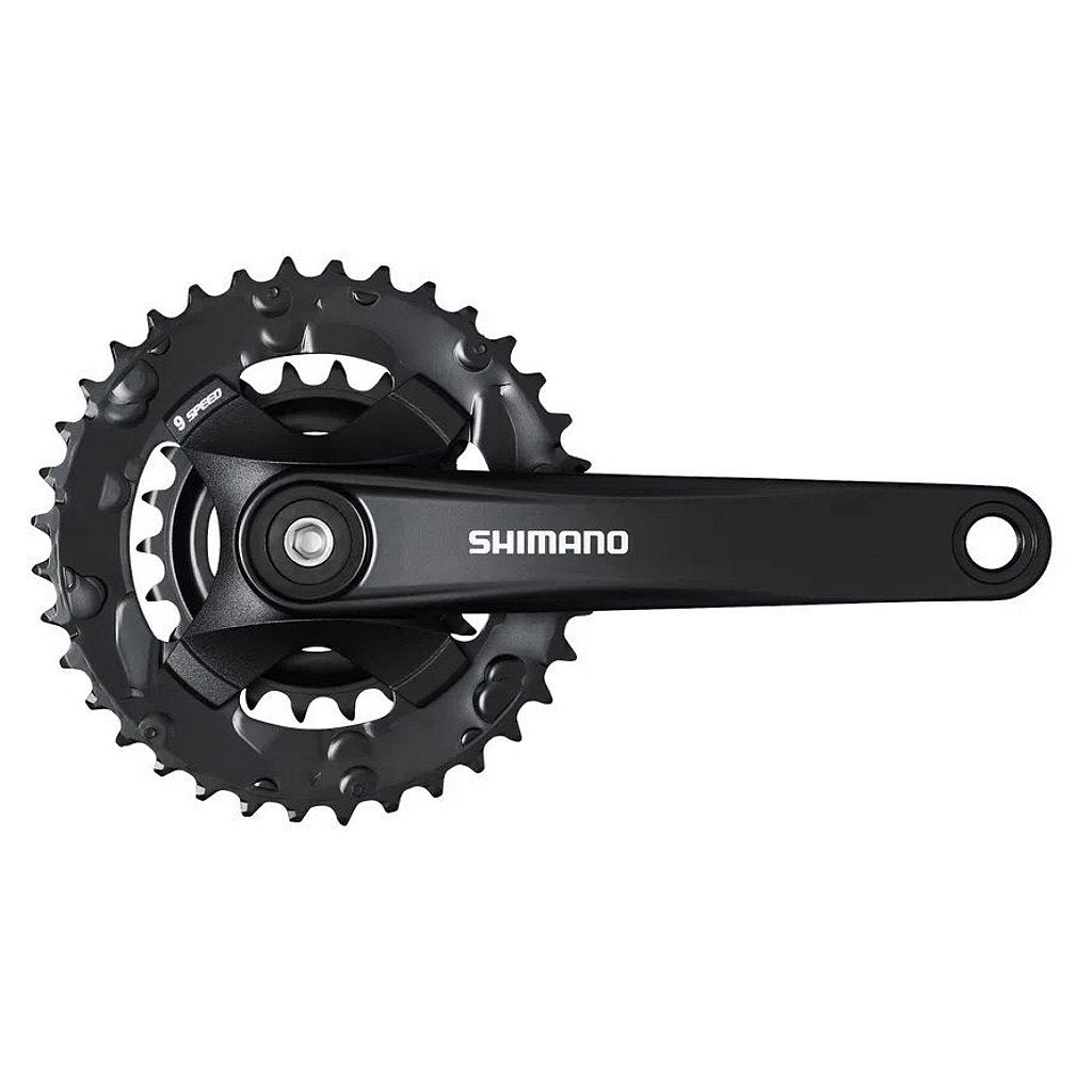 Pedivela Shimano Altus Fc-Mt101 40/30/22D 175Mm 9V | Preto
