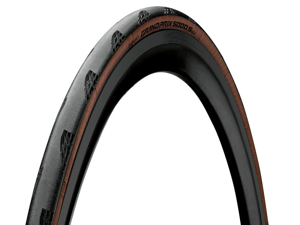 Pneu Continental Grand Prix 5000 S 700X32 Tlr | Preto E Faixa Marrom