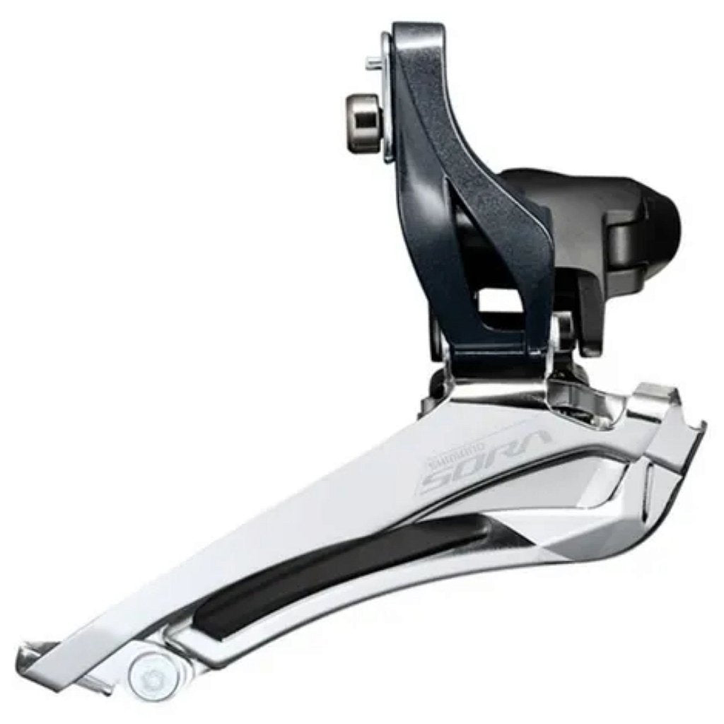 Câmbio Dianteiro Shimano Sora Fd-R3000-B 34.9Mm Duplo Para 9 Velocidades