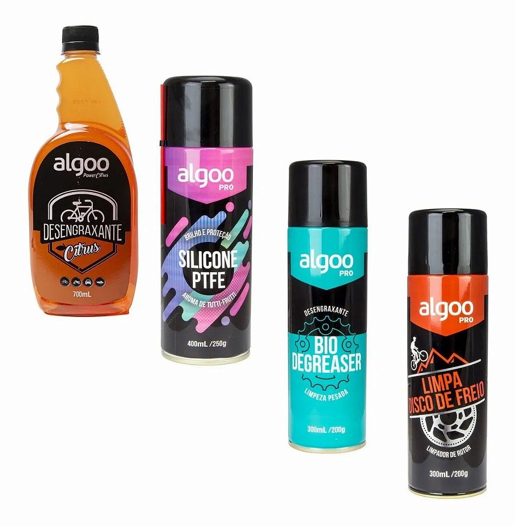 Kit De Limpeza Para Bikes - Algoo