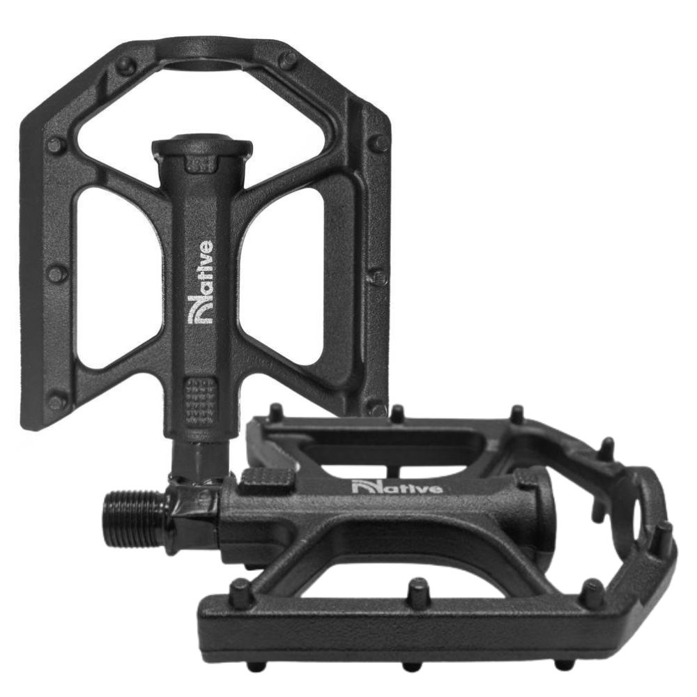 Pedal Plataforma Native 9/16 Preto Aluminio - Inner Sleeve | Preto