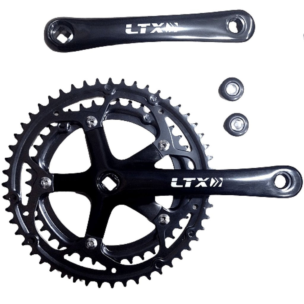 Pedivela Ltx Speed 170 Mm 52-42D | Preto Preto