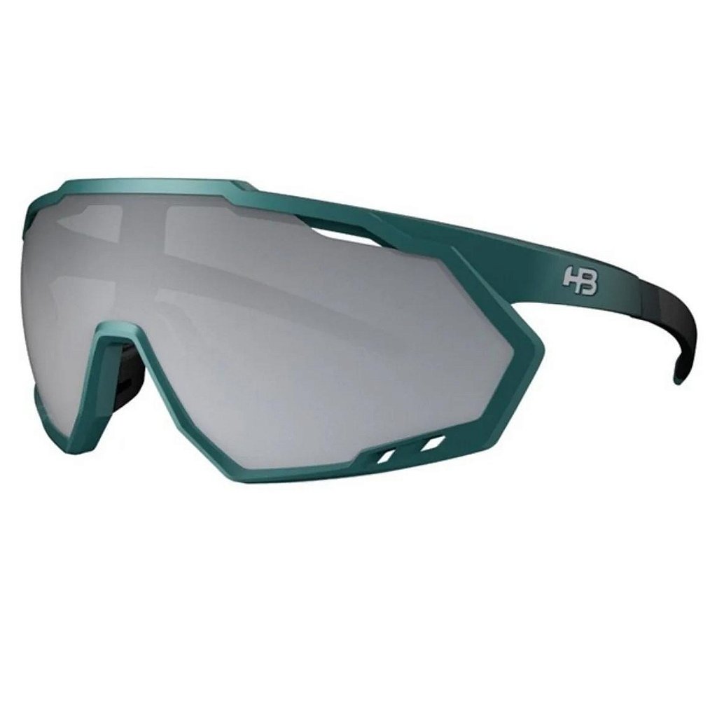Óculos Hot Buttered Spin Grad Dark Green Silver Cristal | Verde Fosco