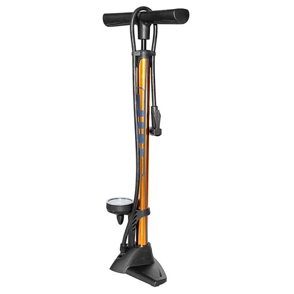 Bomba De Ar Giyo Gf-5725 C/ Manômetro 160 Psi | Dourada