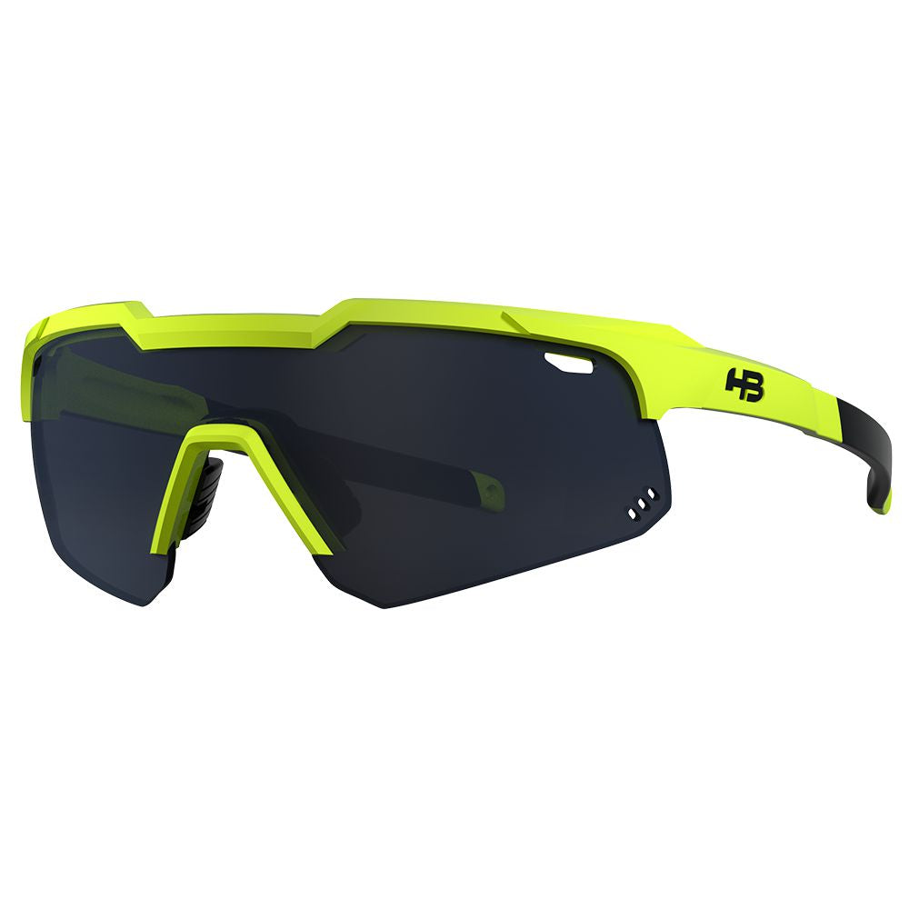Óculos Hot Buttered Shield Evo Mountain Yellow Gray | Amarelo Neon