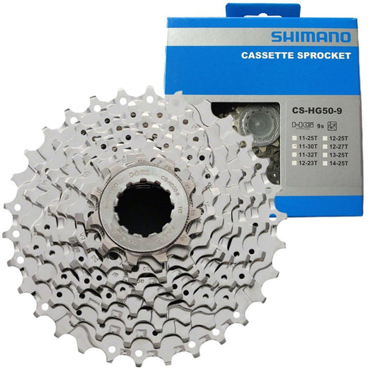 Cassete Shimano Sora Cs-Hg50 De 9 Velocidades | 11/30 Dentes