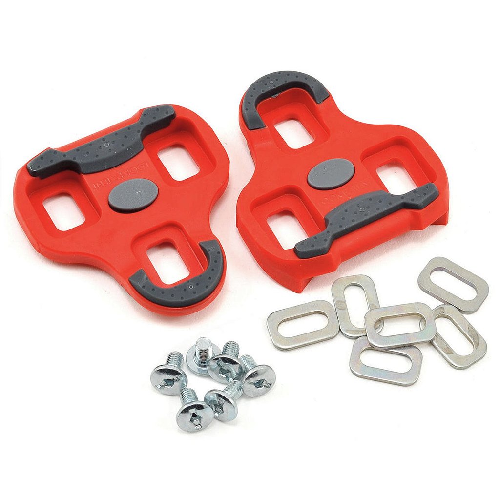 Taco De Pedal Look Kéo Grip 9º | Vermelho