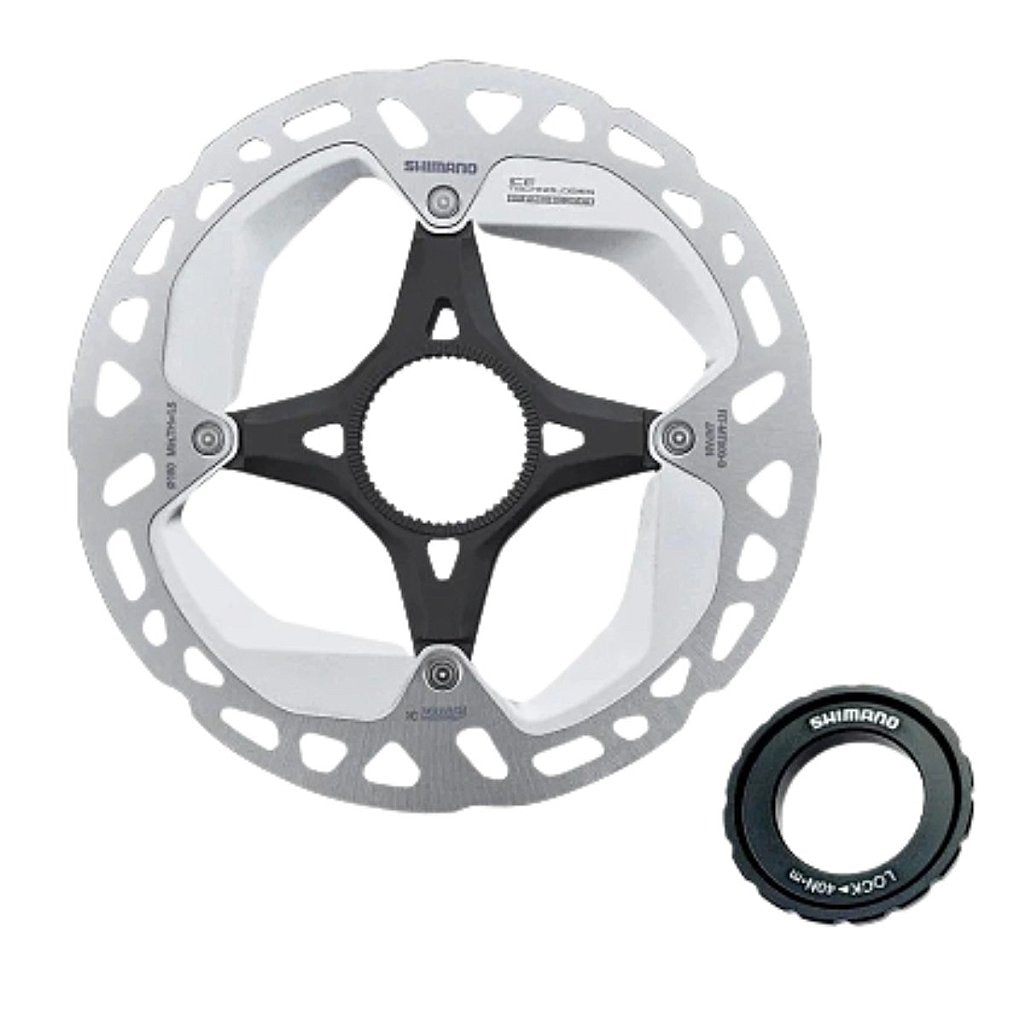 Disco Rotor Shimano Rt-Mt800 De 160 Mm Estriado Externo - Center Lock