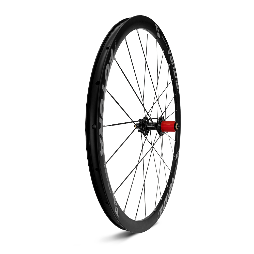 Par de rodas Vzan Futura 700C/24F - Tubeless 8-11S C/Ads