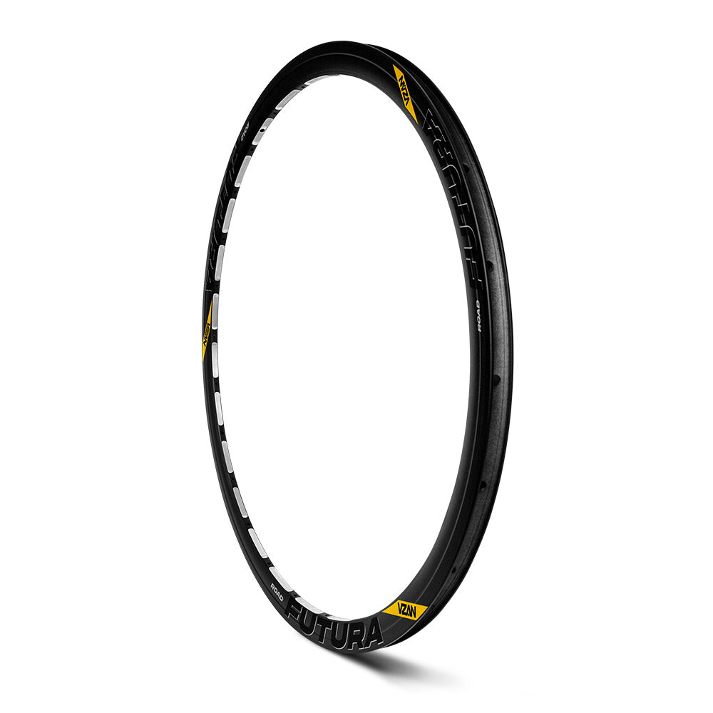 Aro 700 Vzan Futura Disc 24 Furos Traseiro | Preto