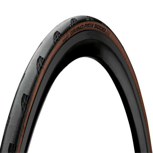 Pneu Continental Grand Prix 5000 700X25 Em Kevlar | Marrom