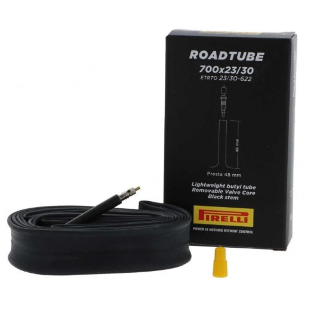 Câmara Pirelli Aro 700X23/30 Roadtube | Válvula Presta 48Mm