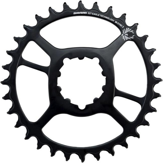 Coroa Sram Nx Eagle Direct Mount 32 Dentes Offset 3 Mm | Preta