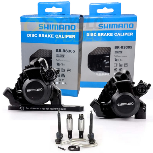 Pinça de freio a disco Shimano BR-RS305 Flat Mount