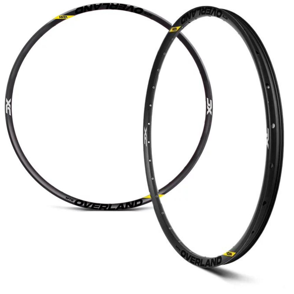 Par De Aro 29 Vzan Overland Xc Disc Com Ilhós 28 Furos Tubeless | Preto